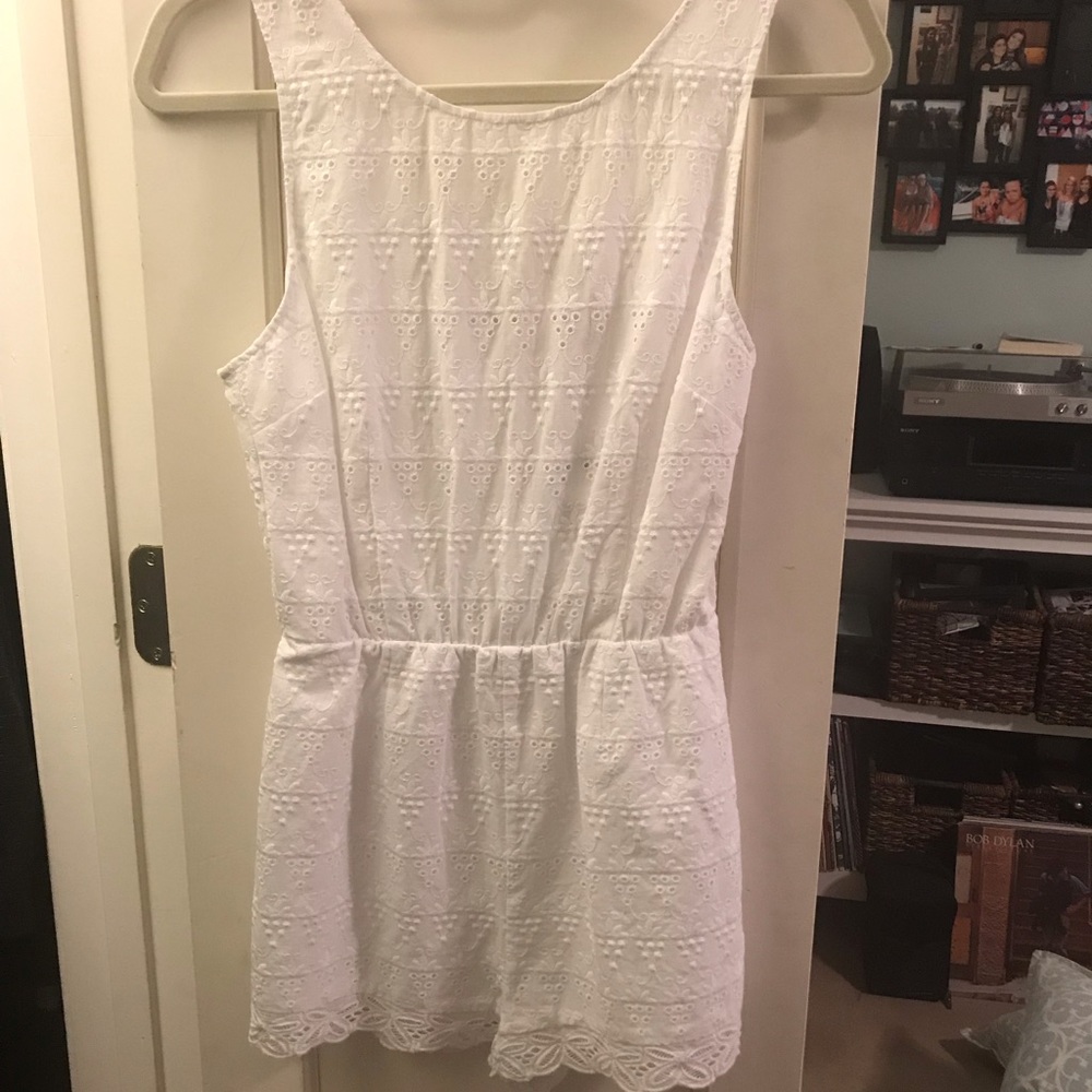 Never worn White romper